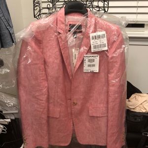 NWT J Crew Regent Linen Blazer